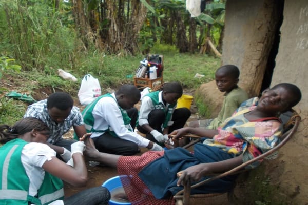 Reaching out to families affected by jigger fleas in Kenya
