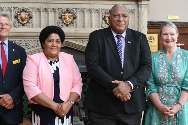 President of Fiji visits St John International