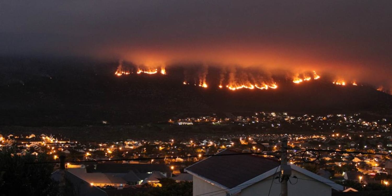 Cape Town fire: St John South Africa leaps into action