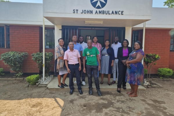 St John Malawi Working with Partners