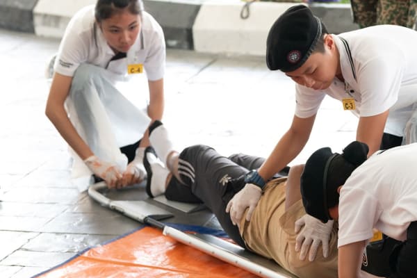 First aid services and activities