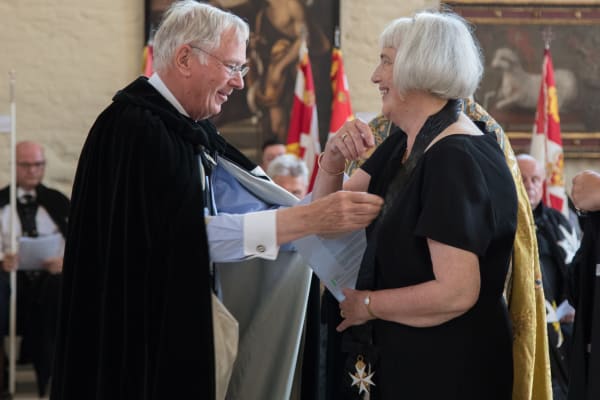 Dr Willmore installed as first female Chancellor