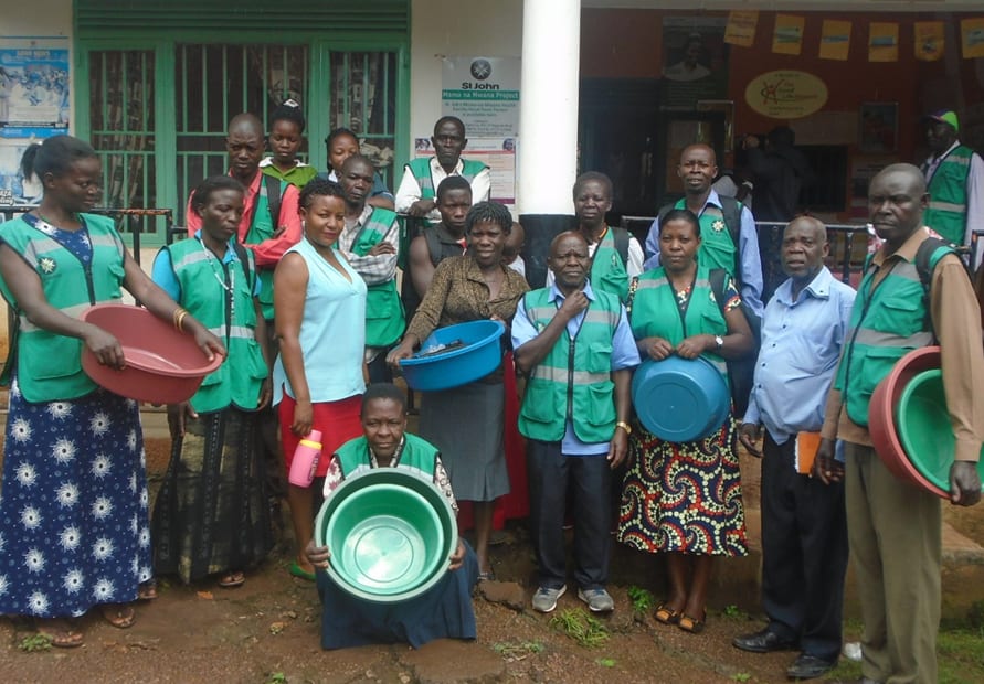 St John Uganda's community volunteers