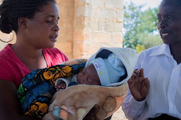 St John volunteers help babies in Africa stay healthy