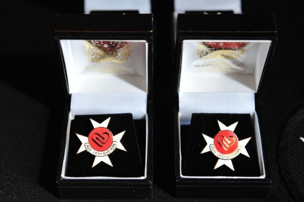 The Order of St John Award for Organ Donation