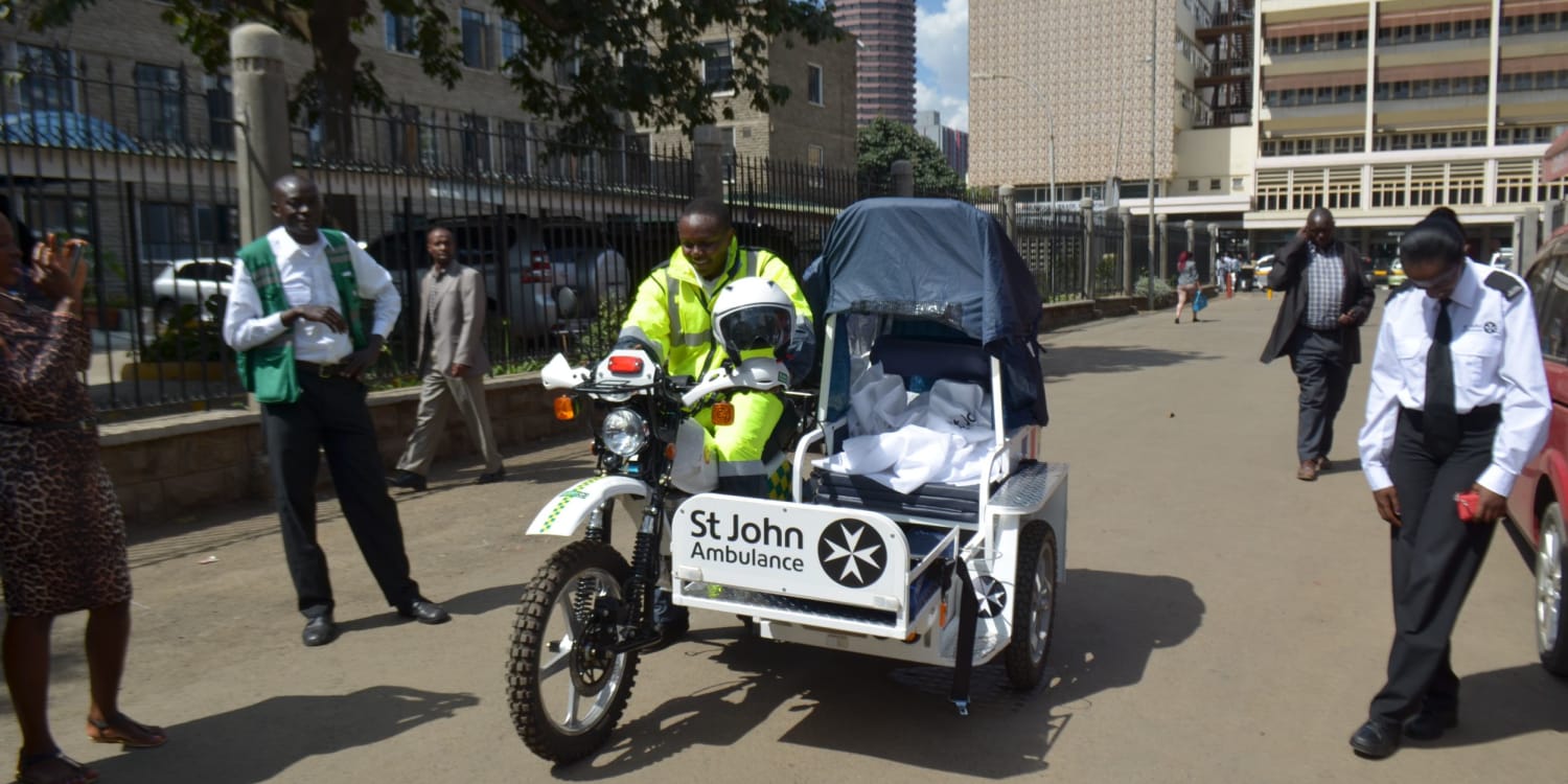 Motorcycle Ambulances: Saving the lives of Kenyan mothers and babies