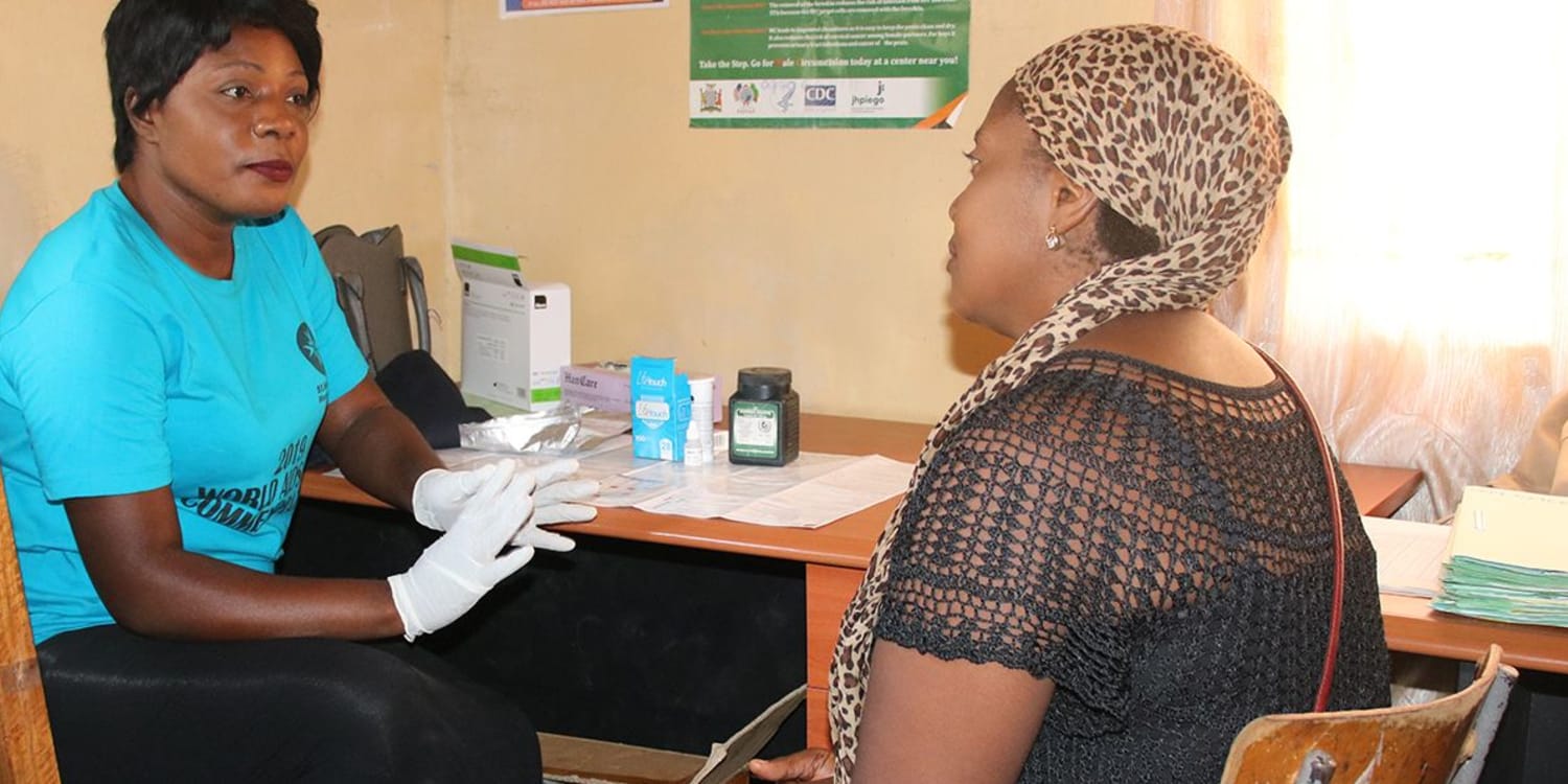 Story: Support and HIV testing for pregnant women in Zambia