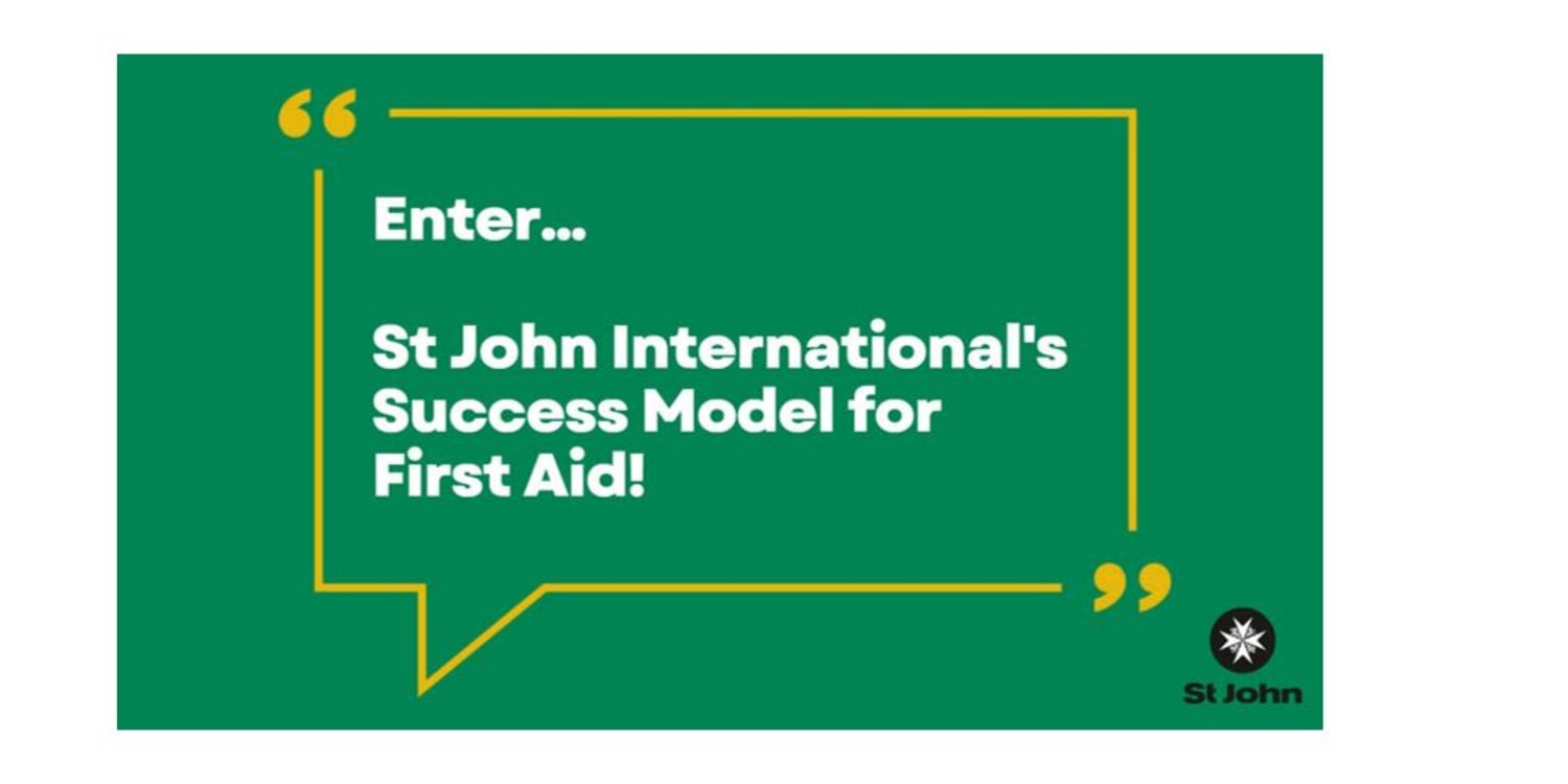 St John&#39;s Success Model for First Aid