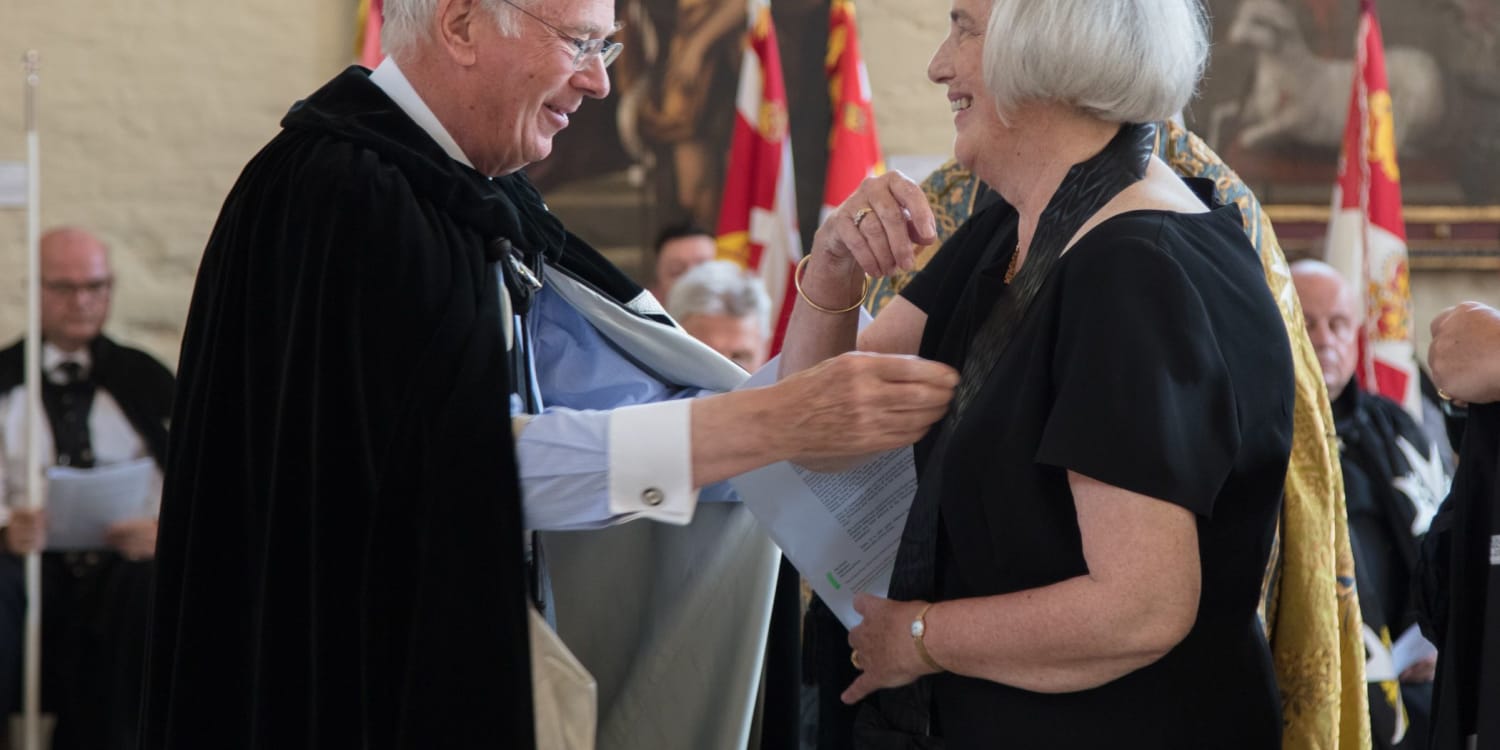 Dr Willmore installed as first female Chancellor