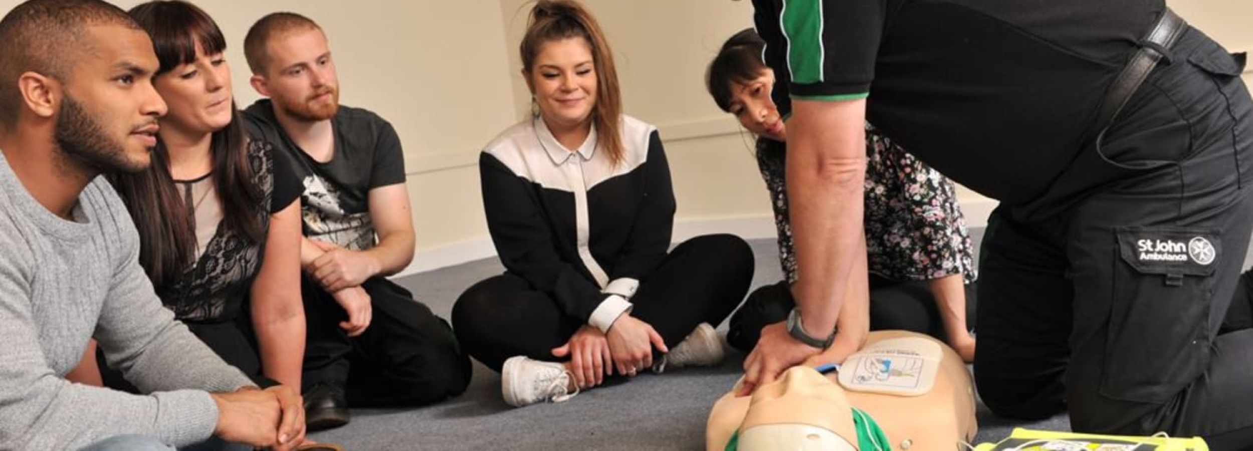First aid training