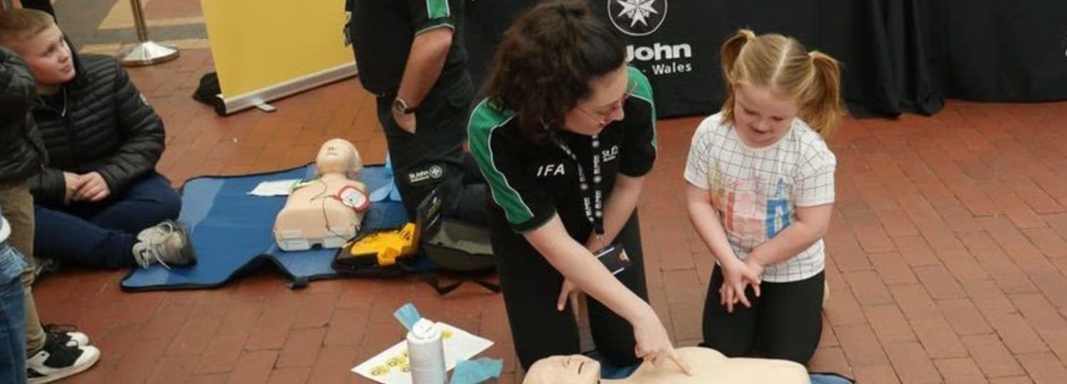 First aid training