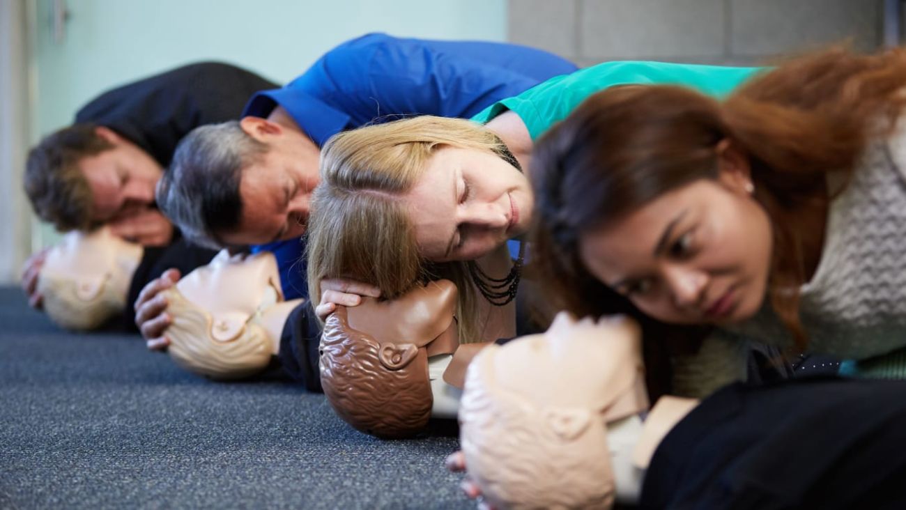 First aid training