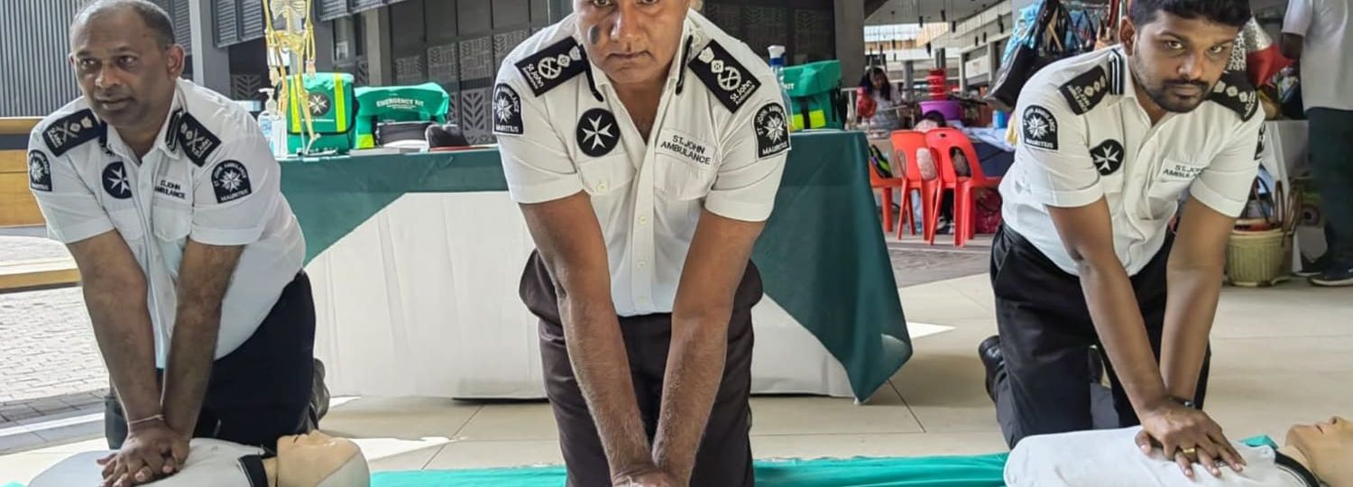 First aid training