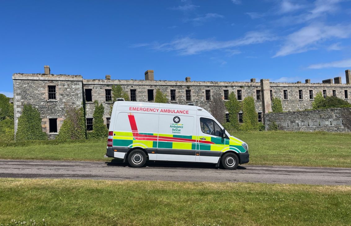 140624 Alderney Ambulance Fort Torgis 1