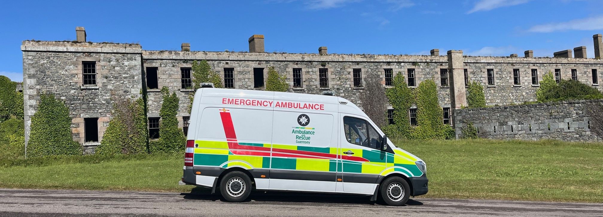 140624 Alderney Ambulance Fort Torgis 1
