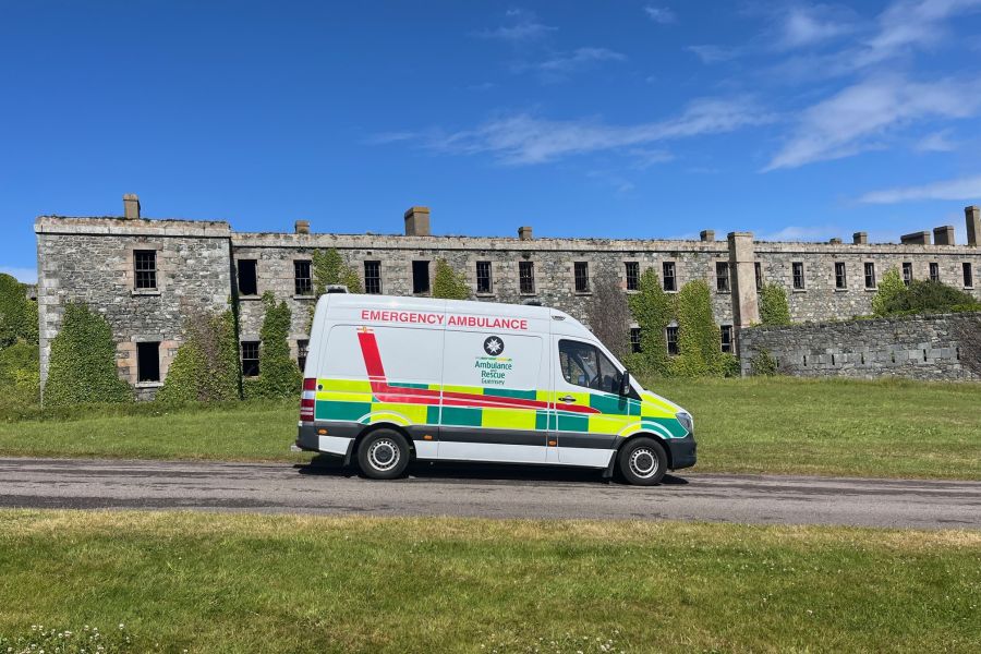 140624 Alderney Ambulance Fort Torgis 1
