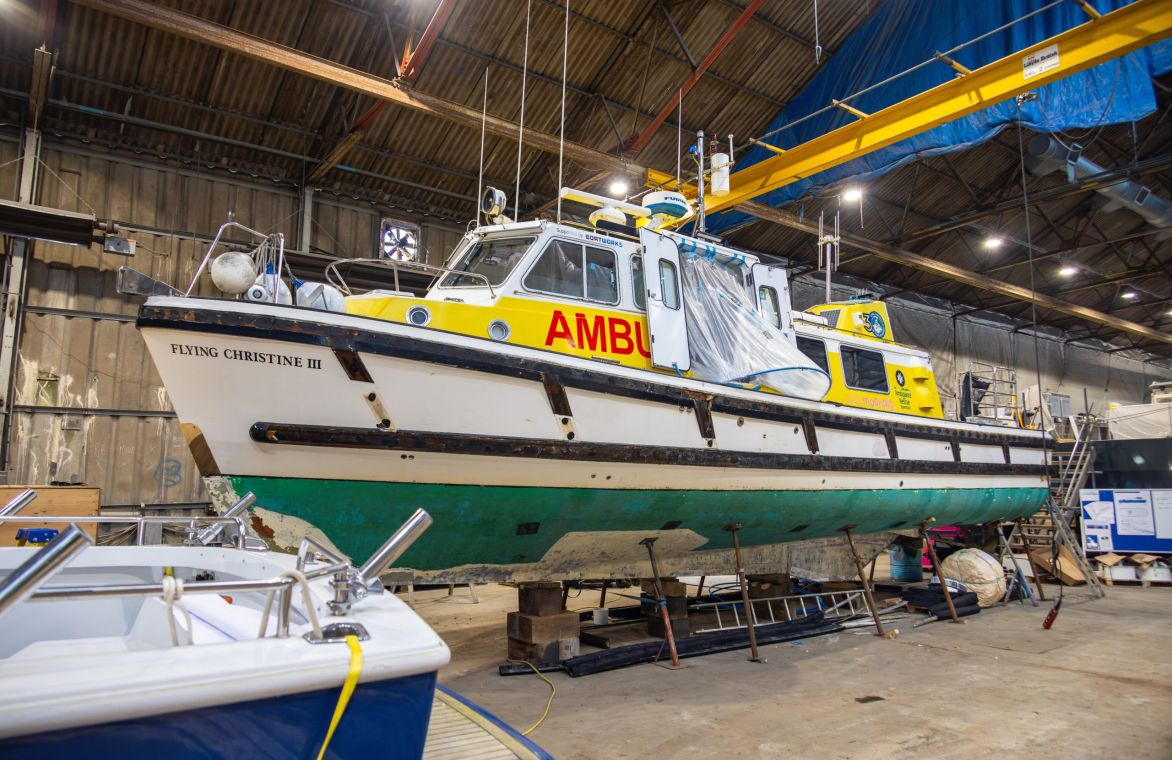 Flying Christine Refit 2 Credit Diverse Marine Scaled