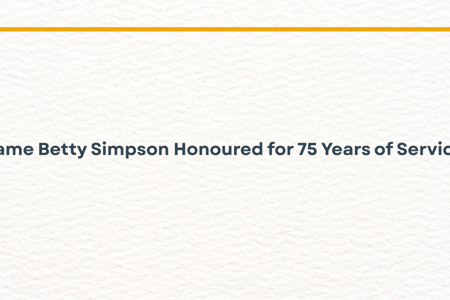 Dame Betty Simpson Honoured For 75 Years Of Service To Hato Hone St John 2