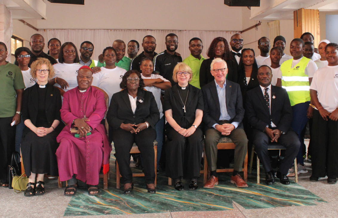 Archbishop Of Canterbury In Ghana Banner