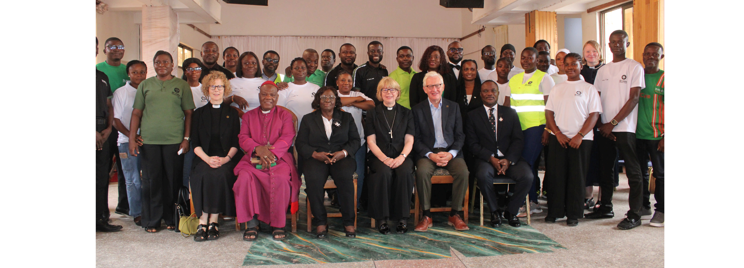 Archbishop Of Canterbury In Ghana Banner