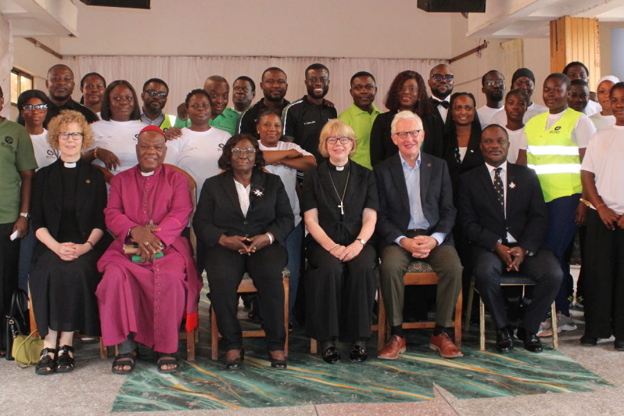 Archbishop Of Canterbury In Ghana Banner
