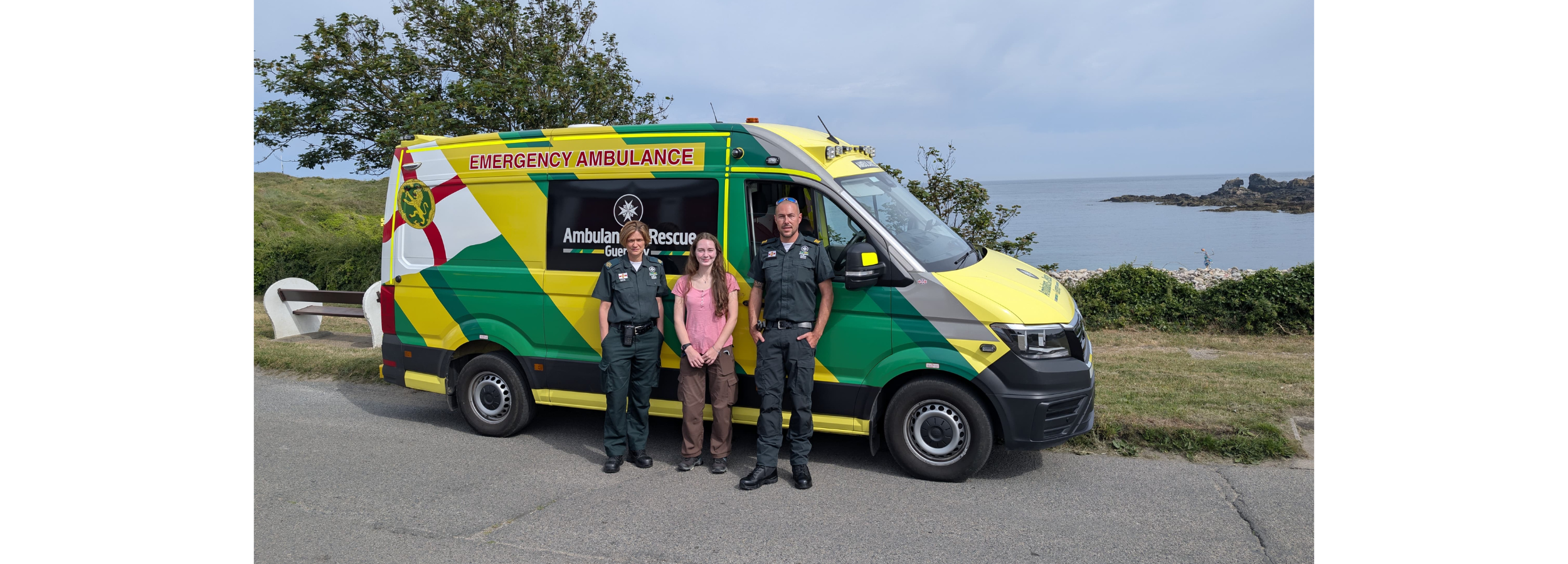Guernsey Ambulance Banner