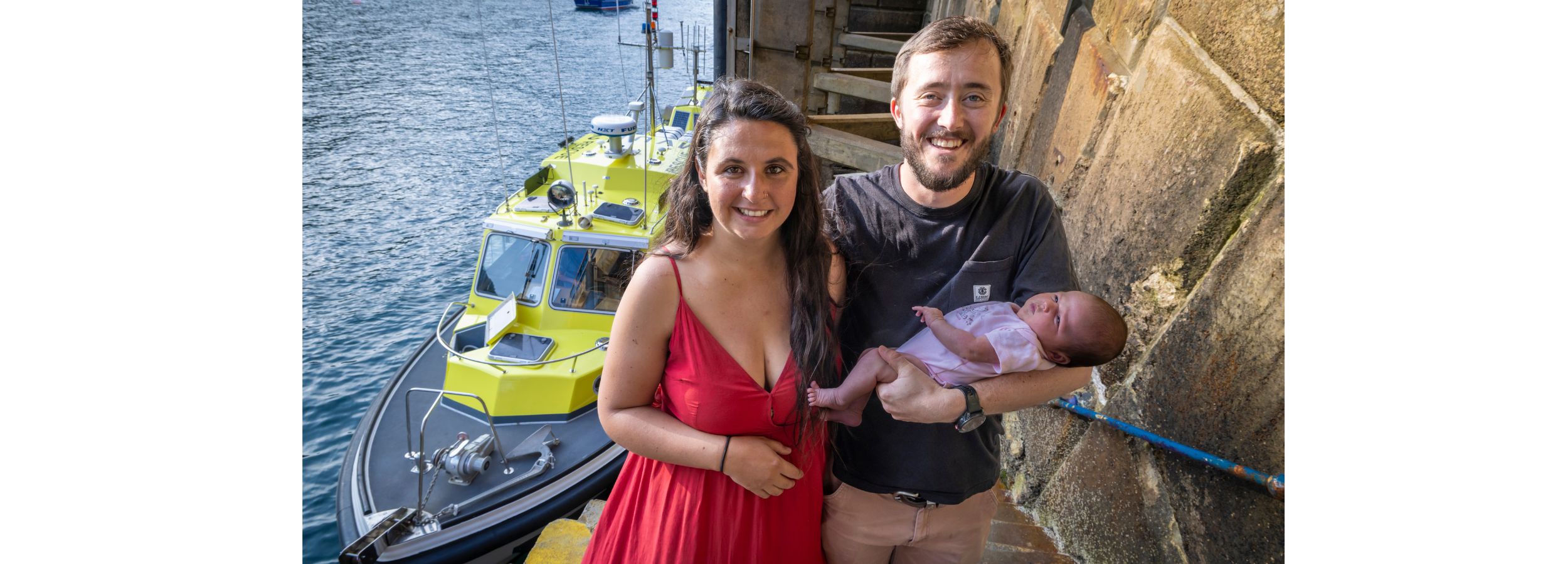 Baby Born On The Flying Christine Iii Guernsey 1
