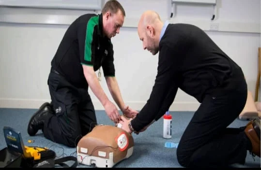 First aid training